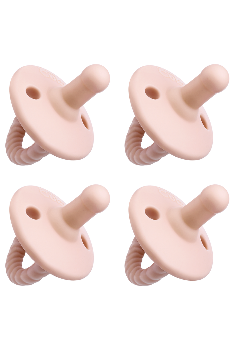 Pacifiers, 4 Pack - Stage 2,  6 to 18 Months, Main, color, Pink