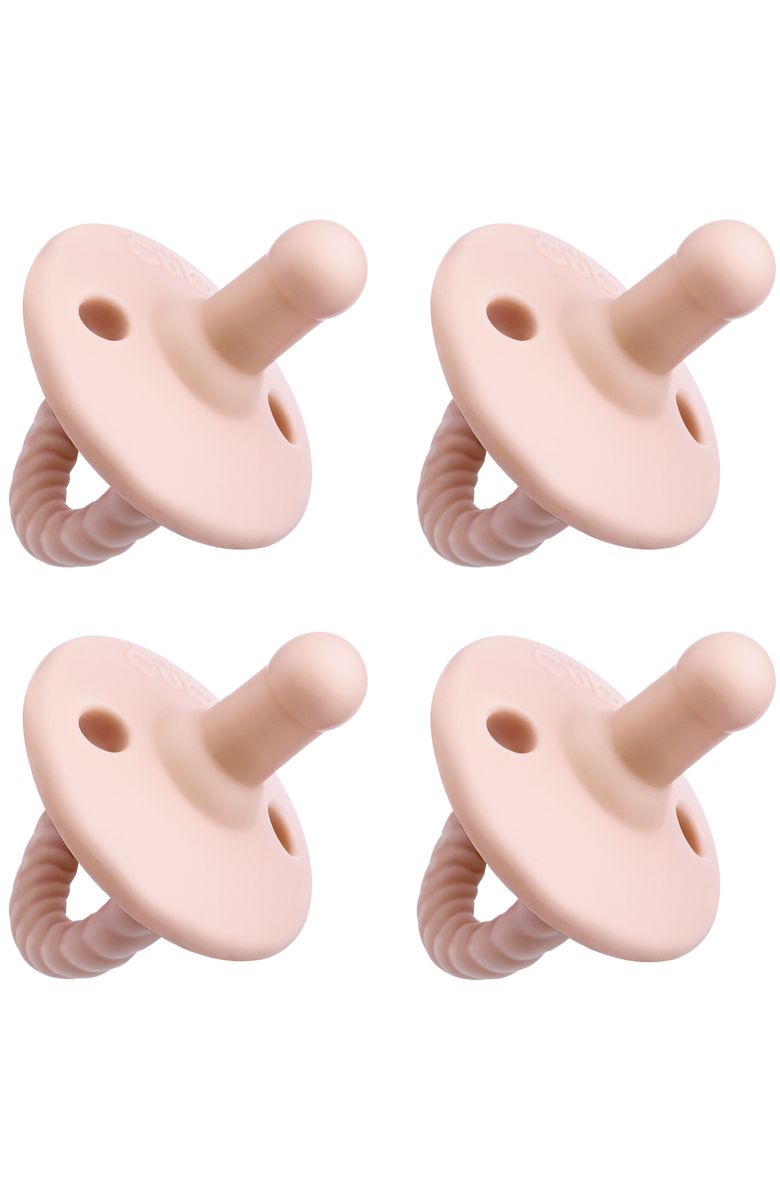 Comfy Cubs Pacifiers, 4 Pack - Stage 2, 6 to 18 Months, Main, color, Pink