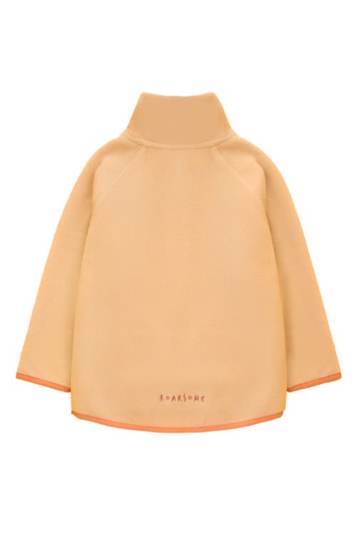 Roarsome Fleece Zip Up In Multi