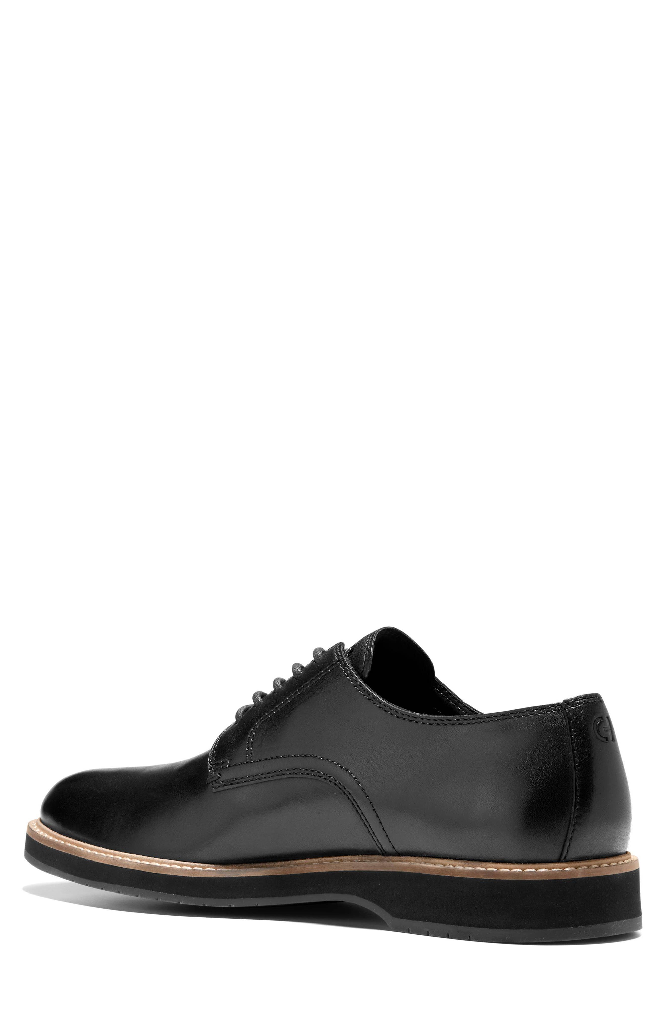 Cole Haan Morse Grand 360 Plain Toe Derby, Alternate, color, Black Black