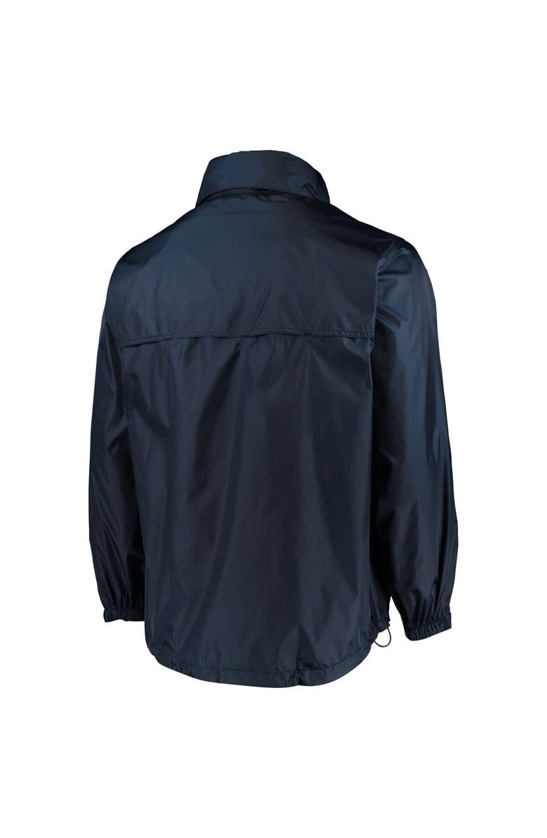 DUNBROOKE Men's Dunbrooke Navy Chicago Bears Circle Sportsman Waterproof Packable Lightweight Full-Zip Jacket, Alternate, color, Navy