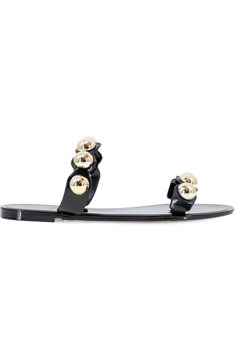 BCBGeneration Nicola Jelly Slide Sandal, Alternate, color, Black