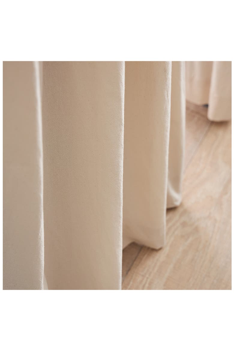 Sanctuary Set of 2 Lined Linen Curtain Panels, Alternate, color, LINEN