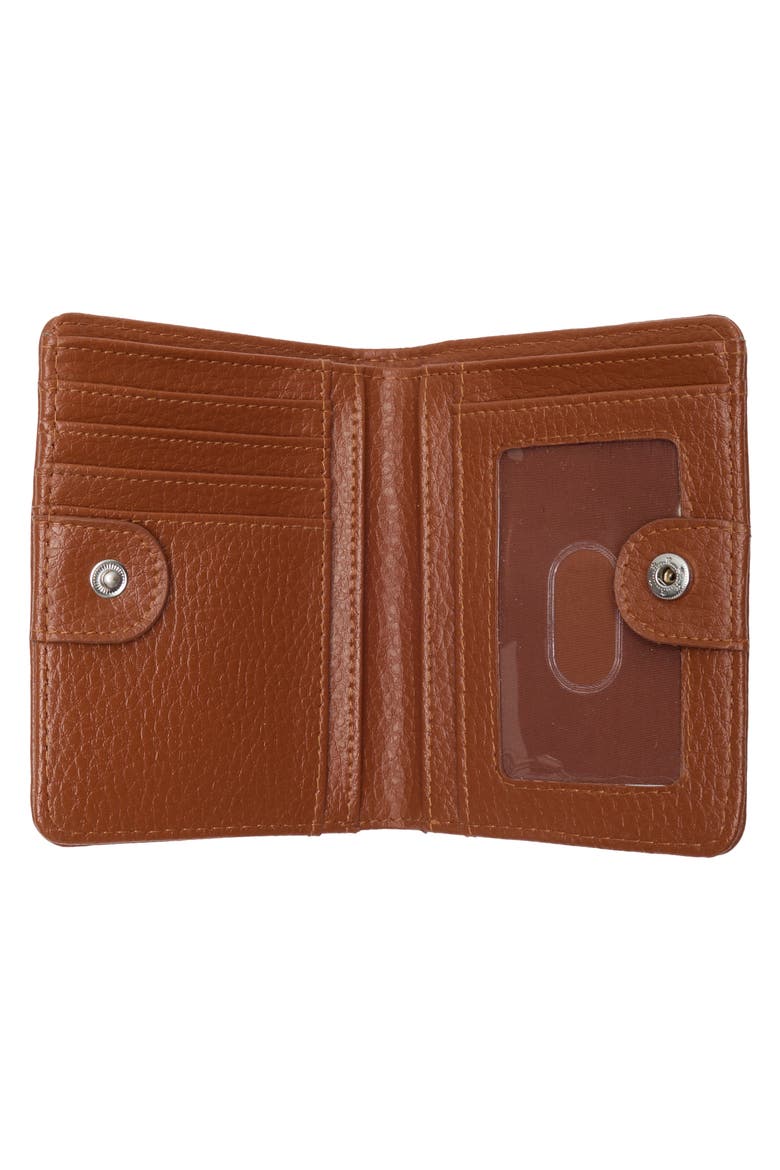 Mini Bifold Wallet, Alternate, color, COGNAC