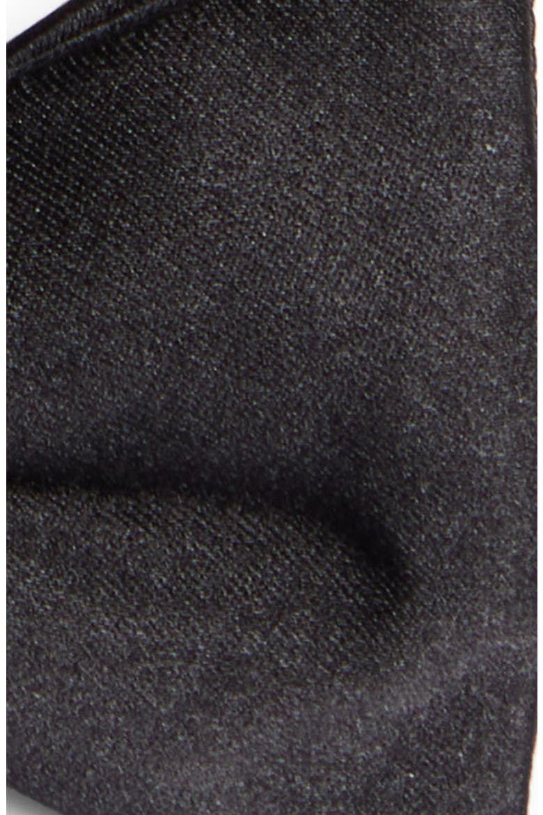 Silk Bow Tie, Alternate, color, BLACK