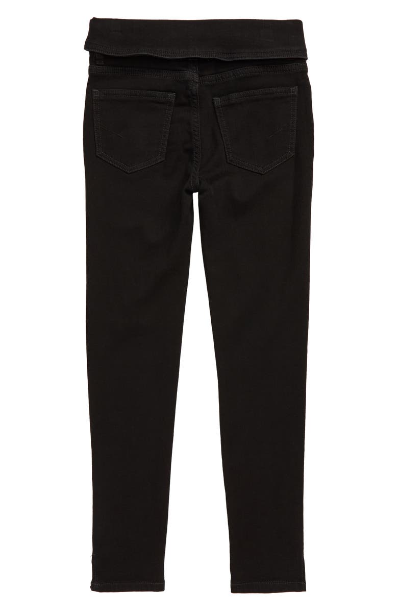 Habitual Girl Habitual Kristen Flap Waist Skinny Jeans, Alternate, color,