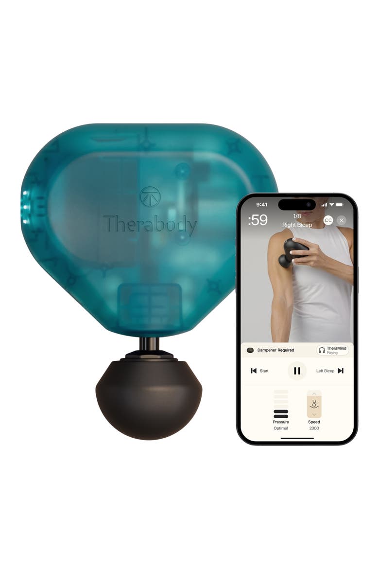 Theragun Mini 3rd Gen Massage Device, Alternate, color, BLUE RASPBERRY