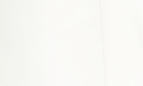 Lafayette 148 New York Glove Piped Lambskin Leather Blazer In White