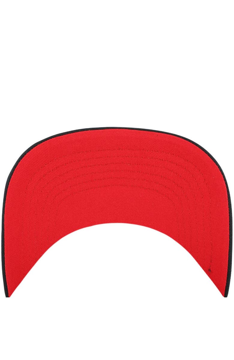 '47 Men's '47 Red/Black Atlanta Falcons 1966 Throwback Collection Sure Shot Hitch Adjustable Hat, Alternate, color, Red