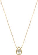 Bony Levy Mykonos Diamond Teardrop Pendant Necklace