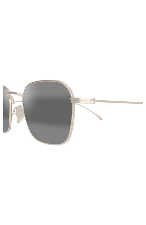 Maui Jim Mekala 48mm Polarized Square Sunglasses In Gray