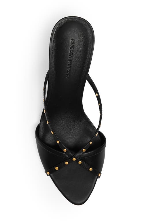 Rebecca Minkoff Studded Sandal In Black