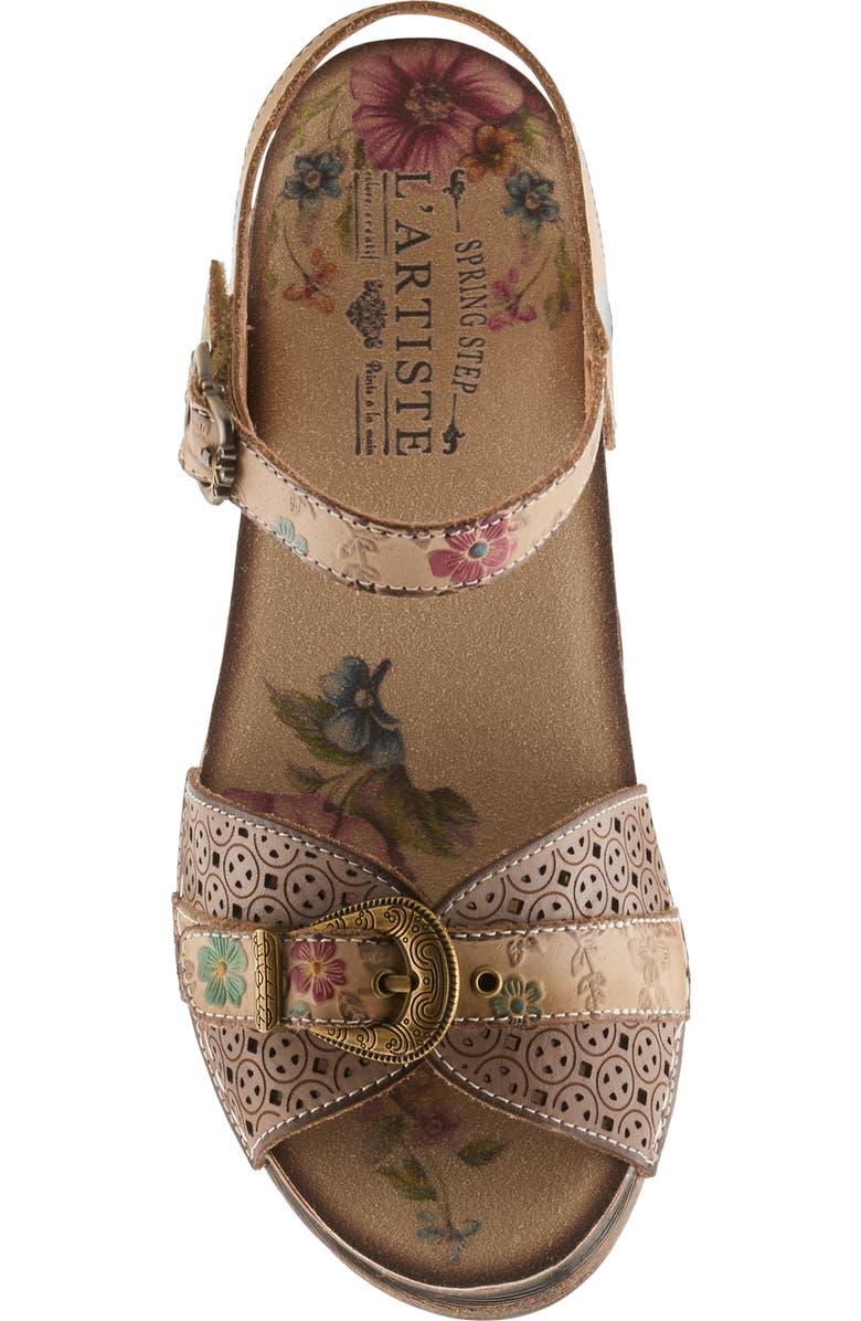 L'Artiste by Spring Step Upperbuck Sandal, Alternate, color, Grey Multi