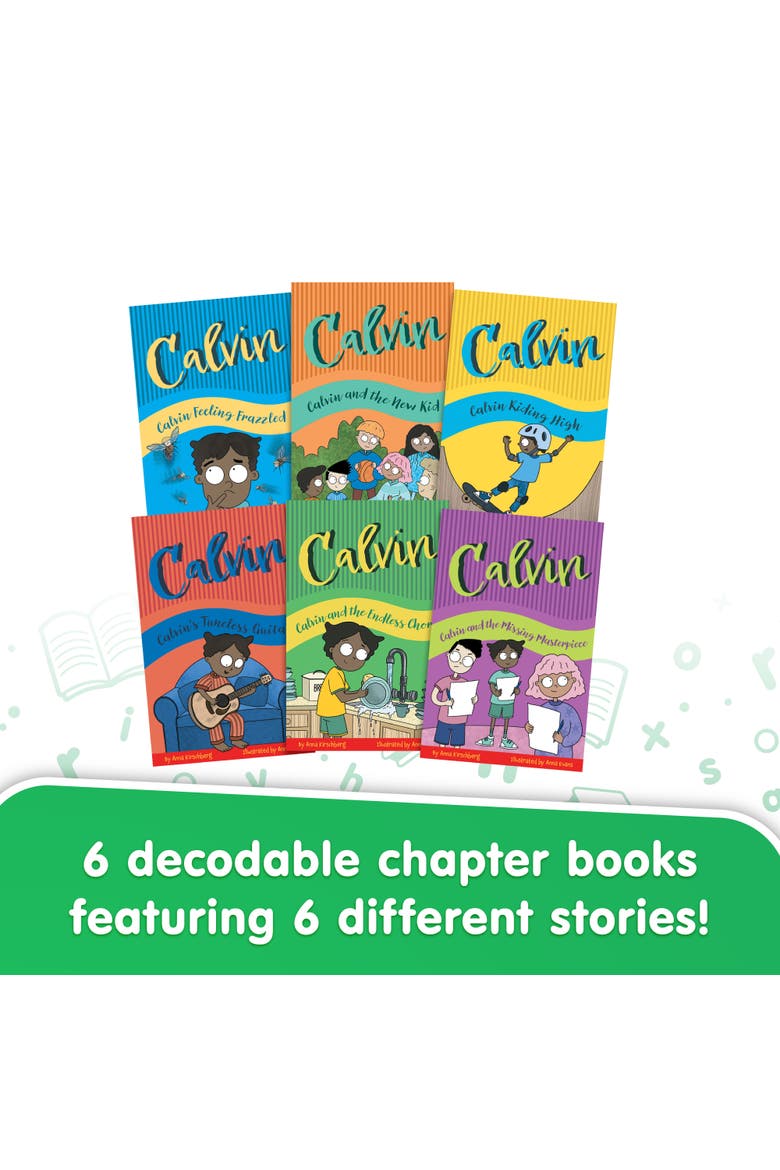 Calvin Decodable Chapter Book Set, Alternate, color, Multicolored