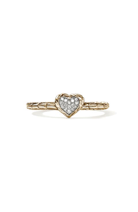 Essentials Heart Pavé Ring