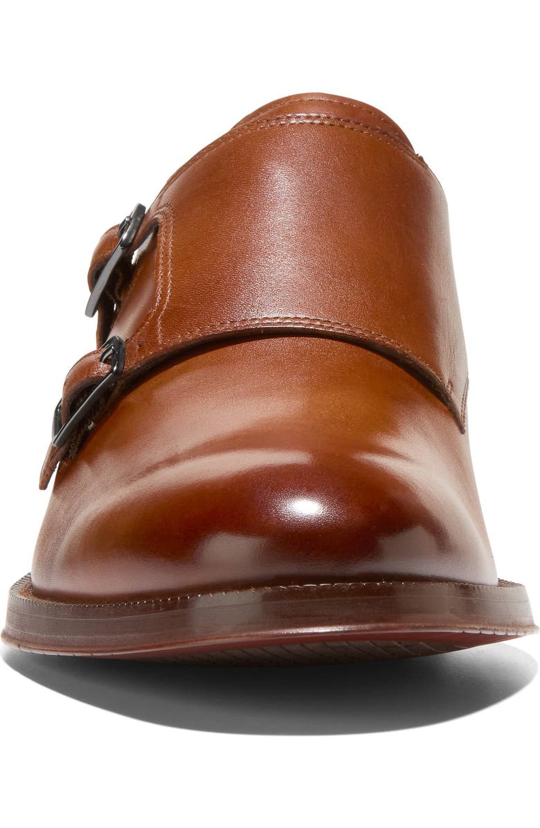 Cole Haan Carnegie Monk Strap Loafer, Alternate, color, British Tan