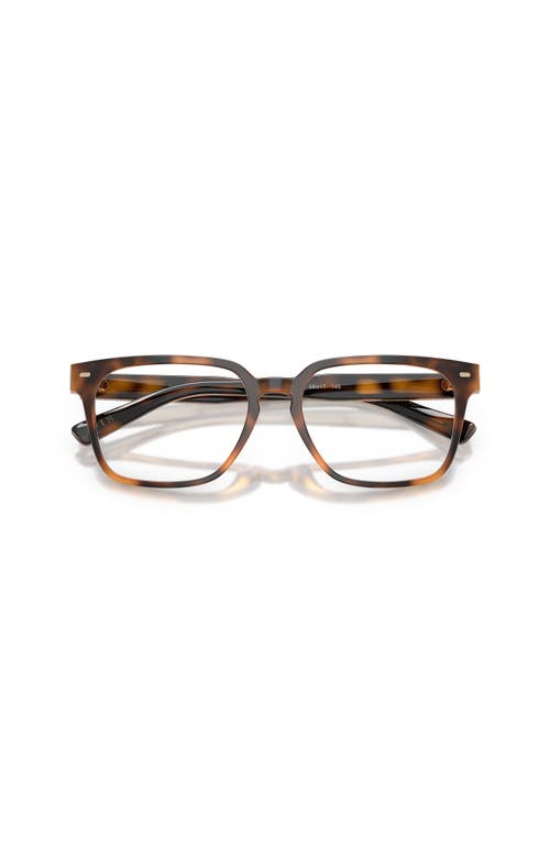 Brooks Brothers 56mm Rectangle Optical Glasses In Multi
