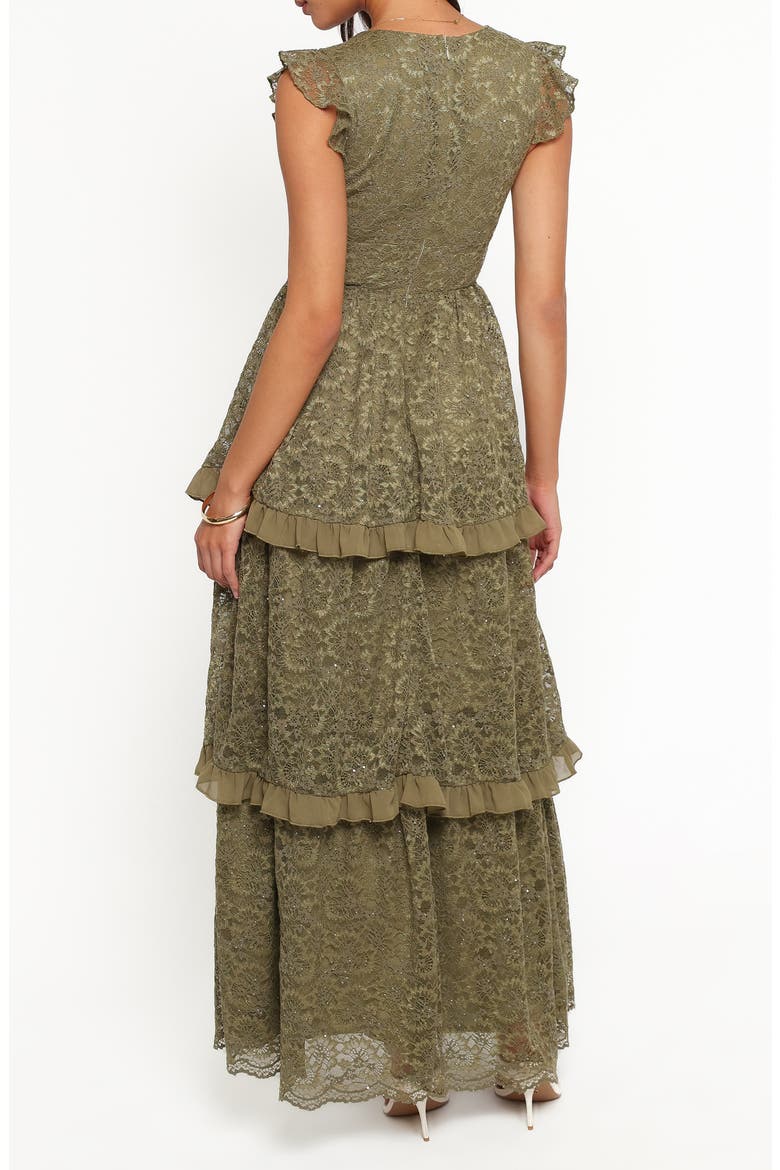 Cataleya Lace Maxi Dress, Alternate, color, OLIVE LACE