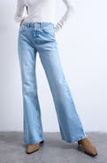 Topshop Pippa High Waist Flare Leg Jeans