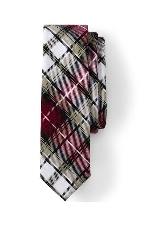 School Uniform Kids Plaid To Be Tied Tie