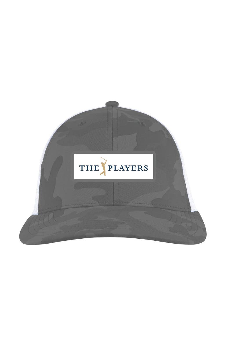 AHEAD Men's THE PLAYERS  Ahead Gray  Camo Flex Hat, Alternate, color, Gray