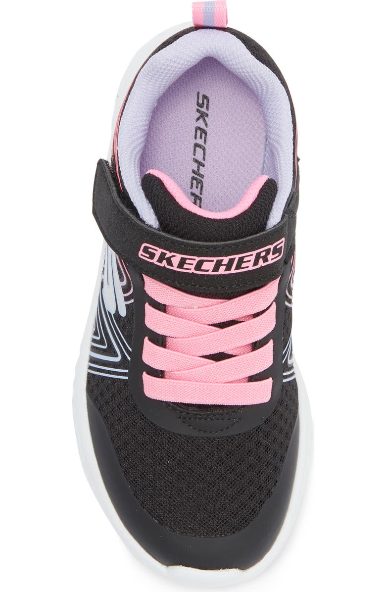SKECHERS Kids' Microspec Plus Sneaker, Alternate, color, Black/ Multi