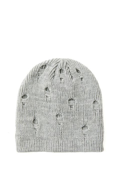 Men's Distressed Beanie