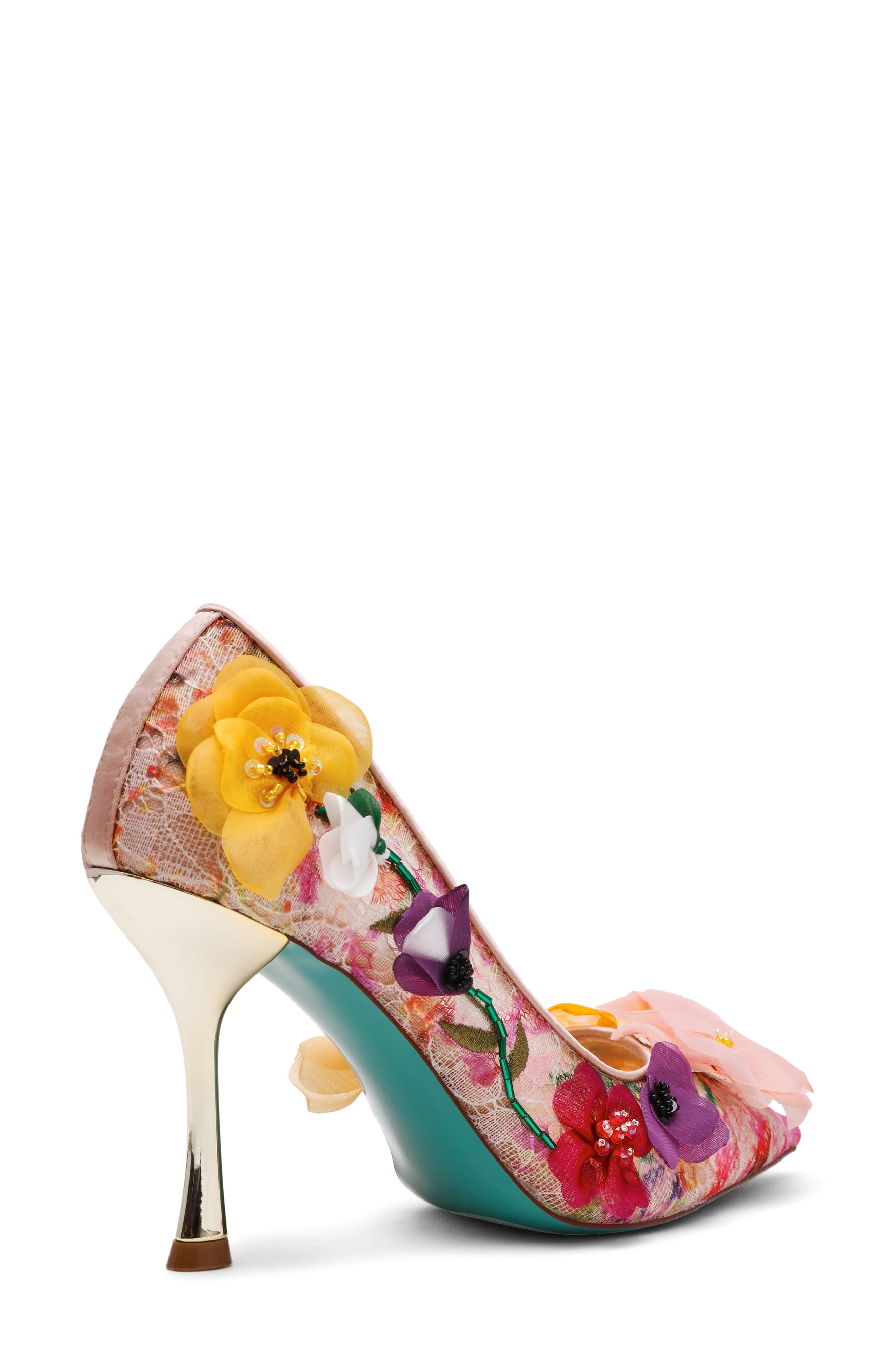 Darcy Pointed Toe Pump, Alternate, color, PINK MULTI
