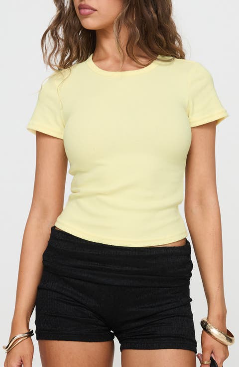 Baseline Rib Crop T-Shirt