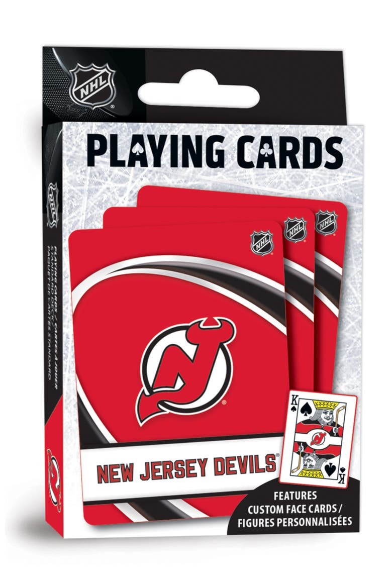 New Jersey Devils Playing Cards, Main, color, Multicolor