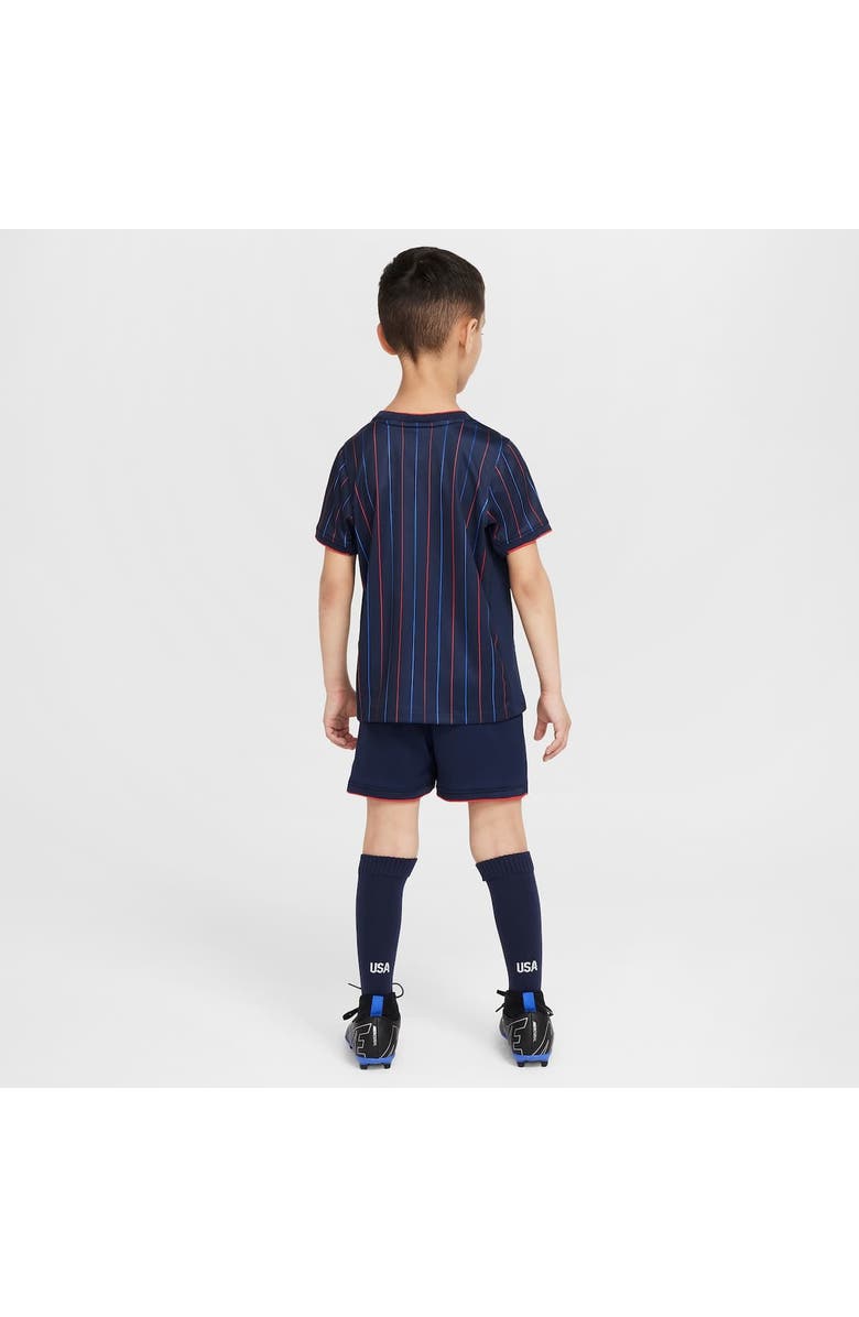 Nike Preschool Nike Navy USWNT 2025 Away Replica Stadium Kit Set, Alternate, color,