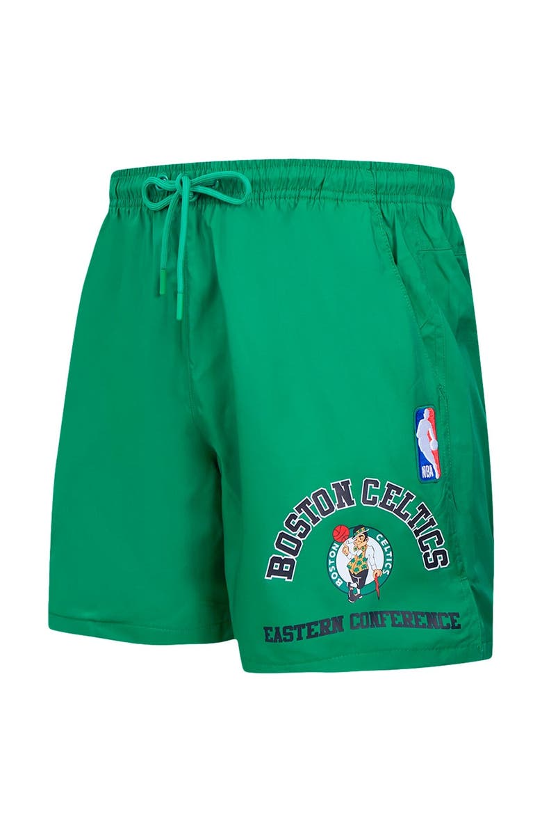 PRO STANDARD Men's Pro Standard Kelly Green Boston Celtics Area Code Shorts, Alternate, color, Kelly Green