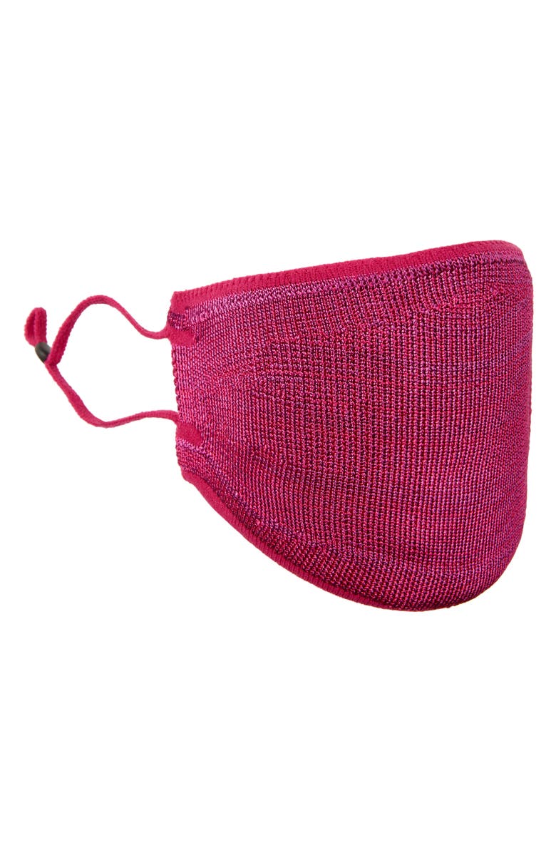 ST. JOHN Collection Artisinal Tweed Adult Face Mask, Alternate, color, Pink