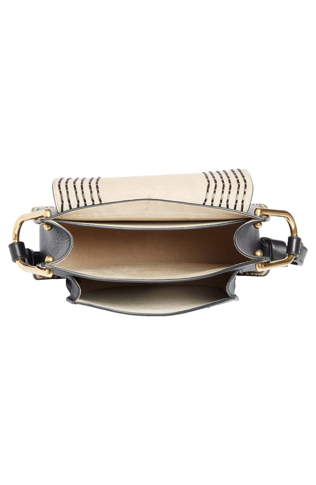 Chloé 'Medium Hudson' Tassel Leather Shoulder Bag, Alternate, color, 