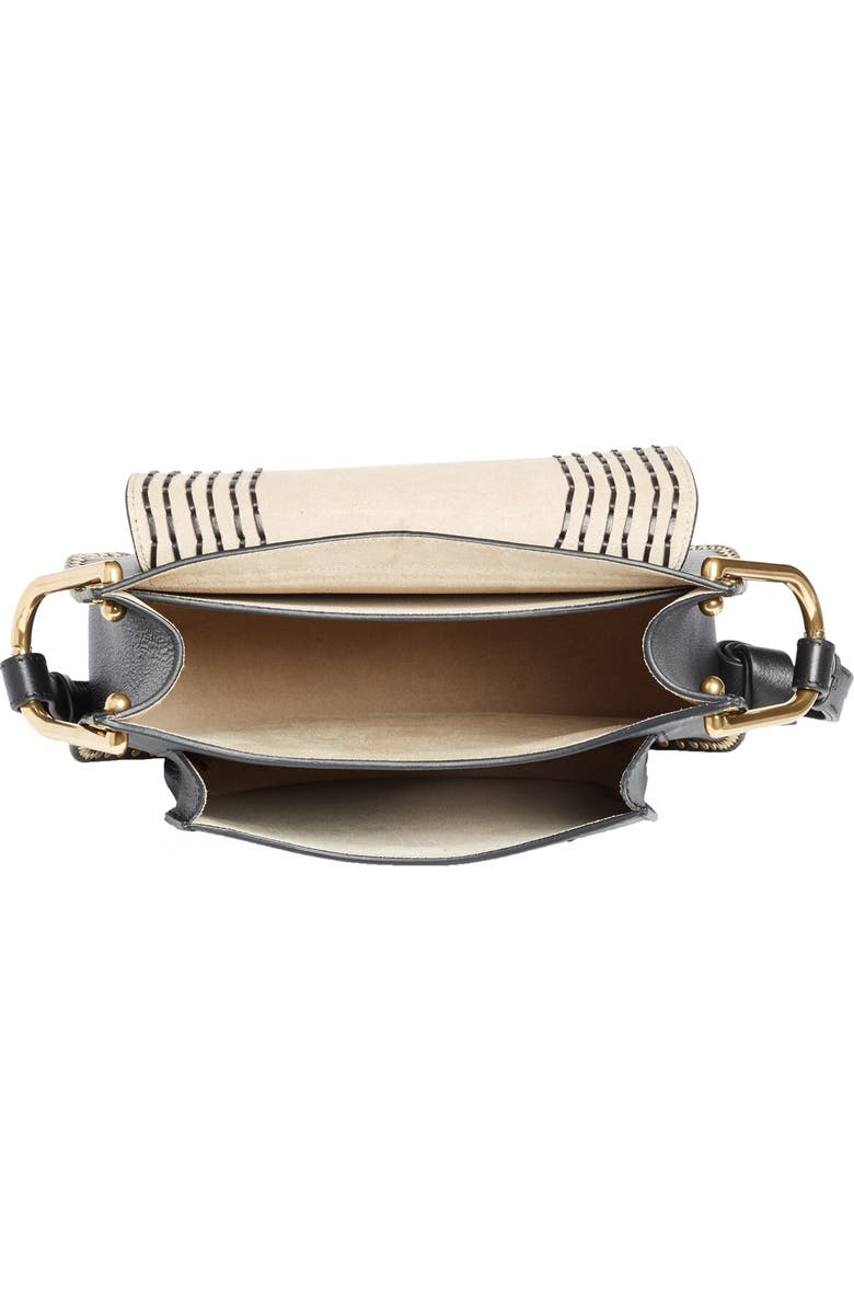 Chloé 'Medium Hudson' Tassel Leather Shoulder Bag, Alternate, color,