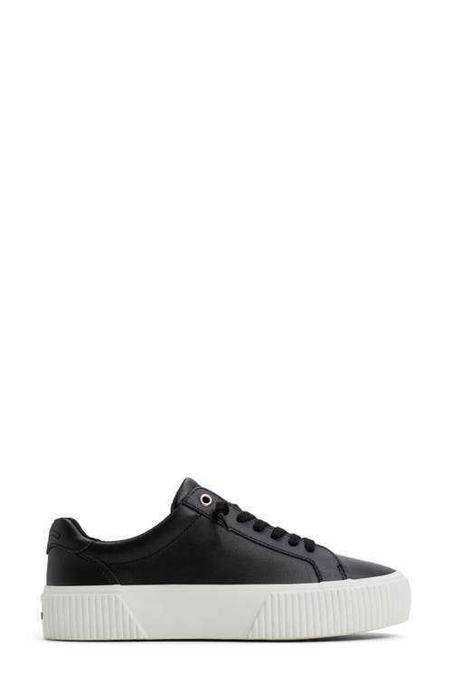 Sperry Top-sider® Sperry Bermuda Platform Sneaker In Black Leather Smooth