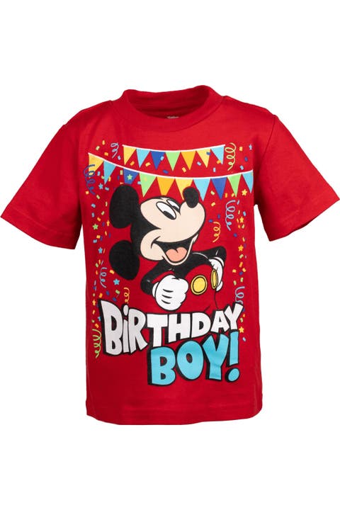 Cars Short Sleeve Birthday T-Shirt