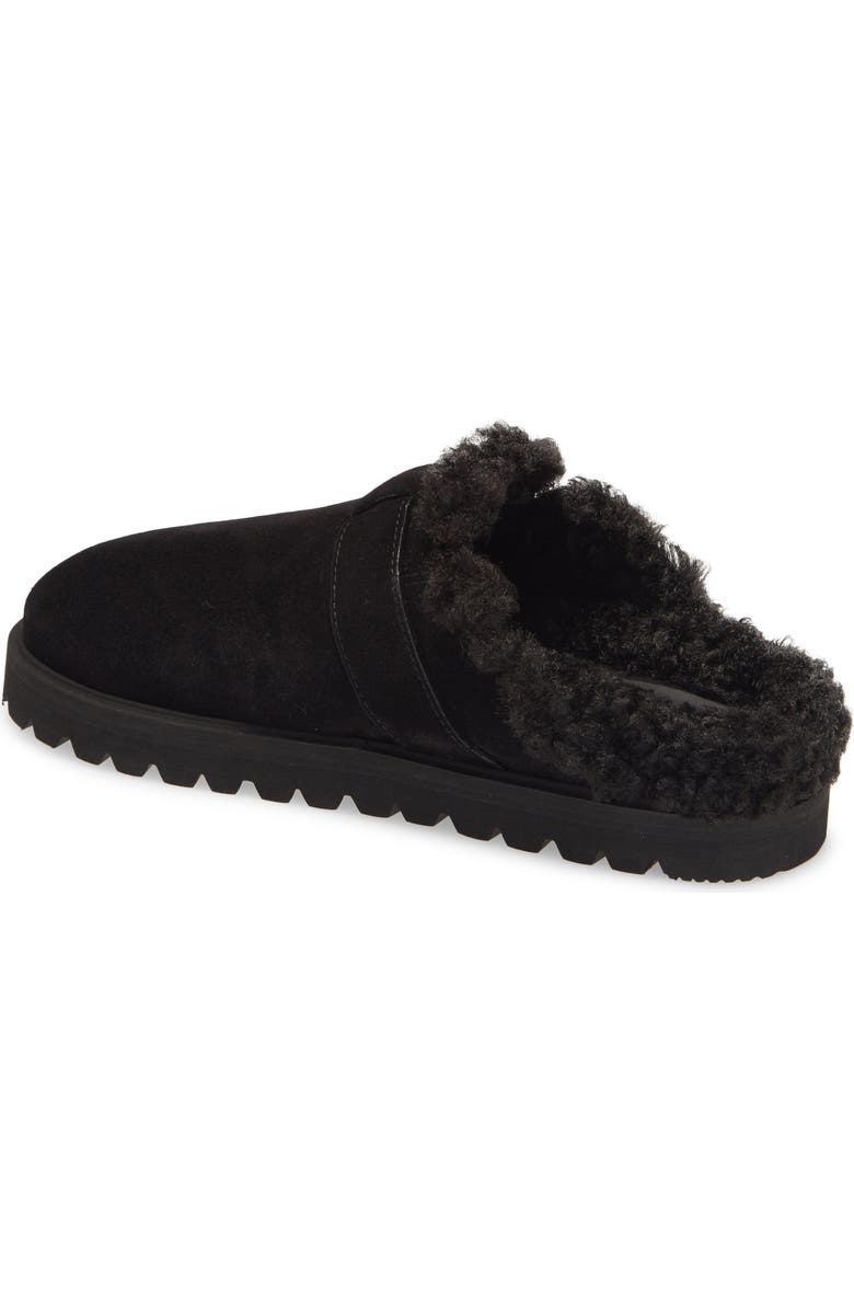 Moncler Mon Faux Shearling Mule, Alternate, color,