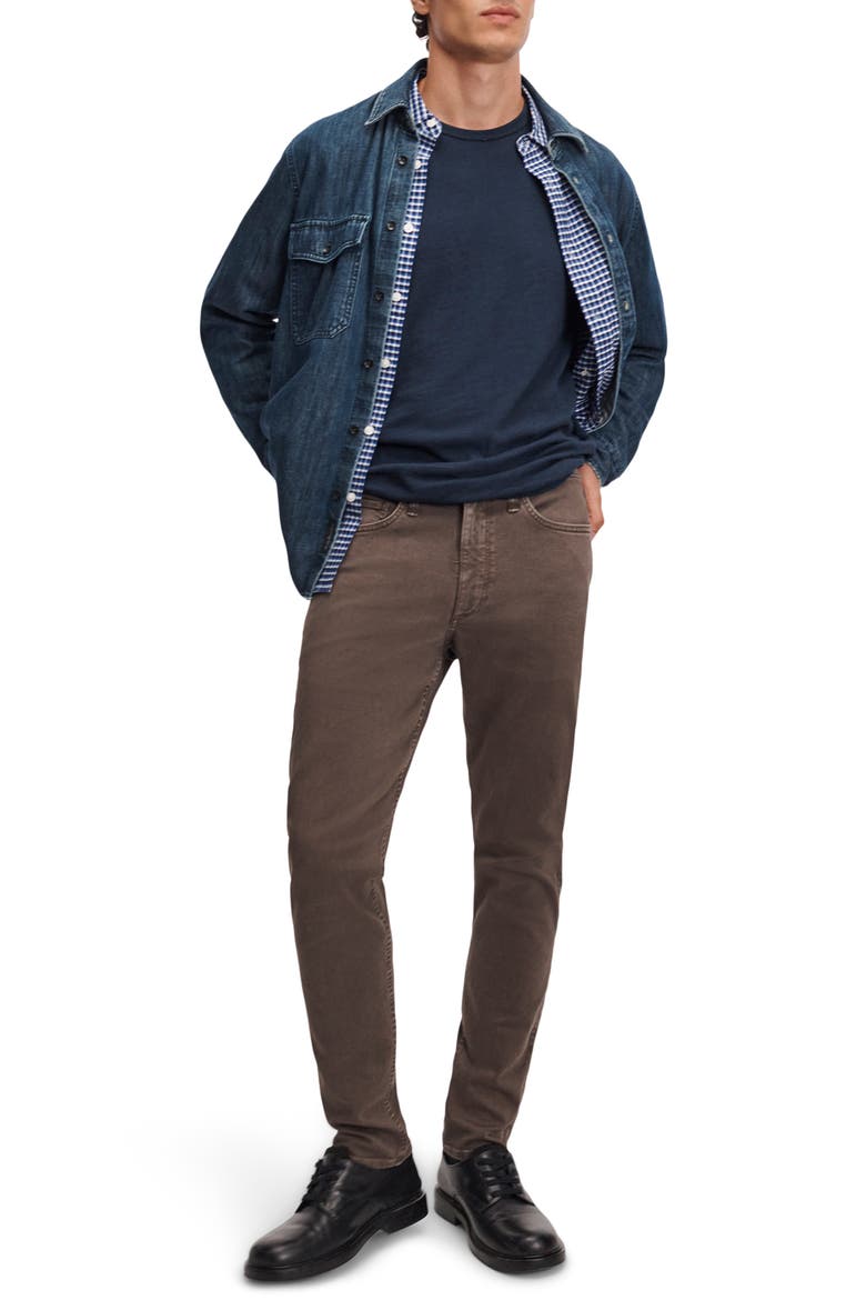 Fit 2 Mid Rise Slim Fit Jeans, Alternate, color, BROWN