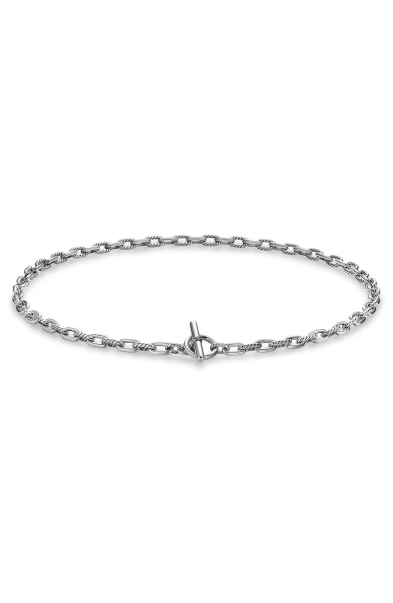 David Yurman Madison<sup>®</sup> Toggle Chain Necklace, Alternate, color, Sterling Silver