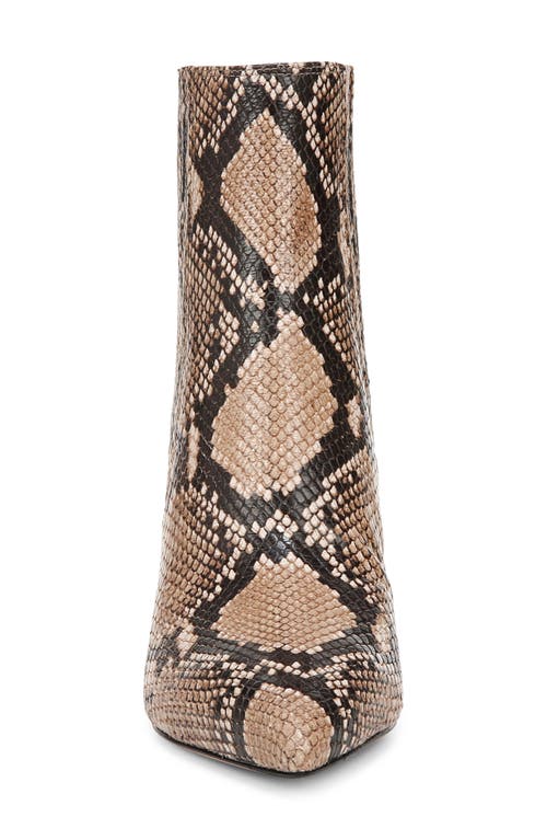Veronica Beard Lisa Pointed Toe Bootie In Latte