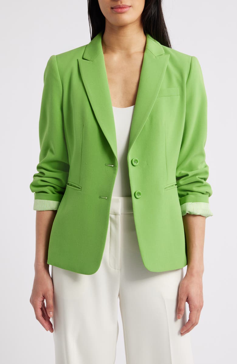 Tahari ASL Roll-Cuff Jacket, Main, color, 