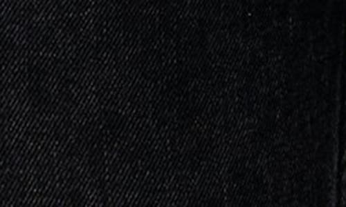Maje Ripped Hem Skinny Jeans In Black