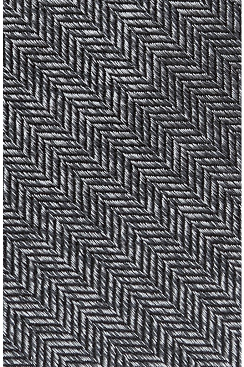 Herringbone Silk Tie, Alternate, color, GRAY