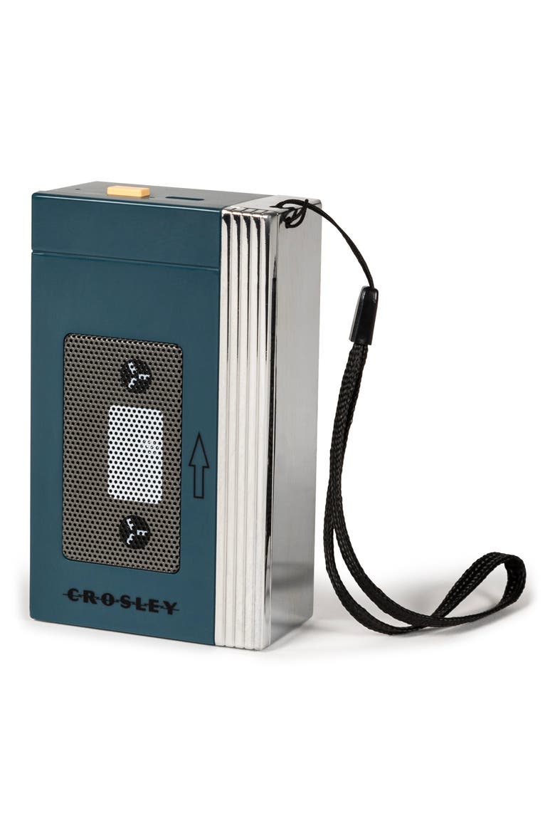 Mini Retro '80s Inspired Portable Bluetooth® Speaker, Alternate, color, TEAL