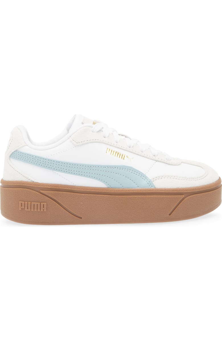 PUMA Club II Era Platform Sneaker, Alternate, color, Puma White-Seafoam