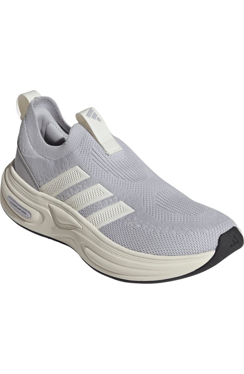 adidas Cloudfoam Cuxxion Slip-On Sneaker, Main, color, Dash Grey/ White/ Black