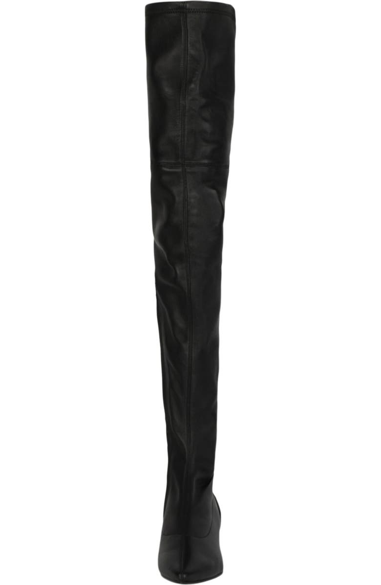 Givenchy Over-the-Knee Kitten Heel Boot, Alternate, color, Black