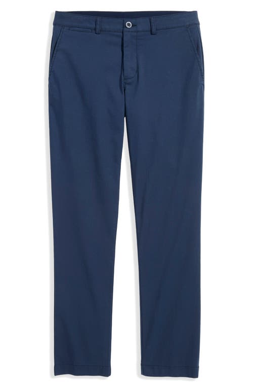 Vineyard Vines Chilmark Flat Front Stretch Chinos In Blue