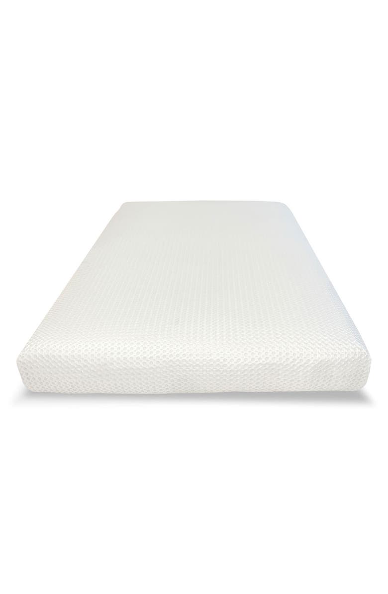 Lullaby Earth Breathable Lightweight Mini Crib Mattress, Alternate, color, White